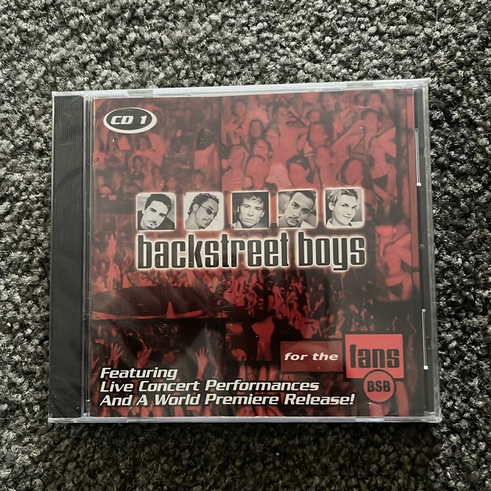 Never opened back street boy CD